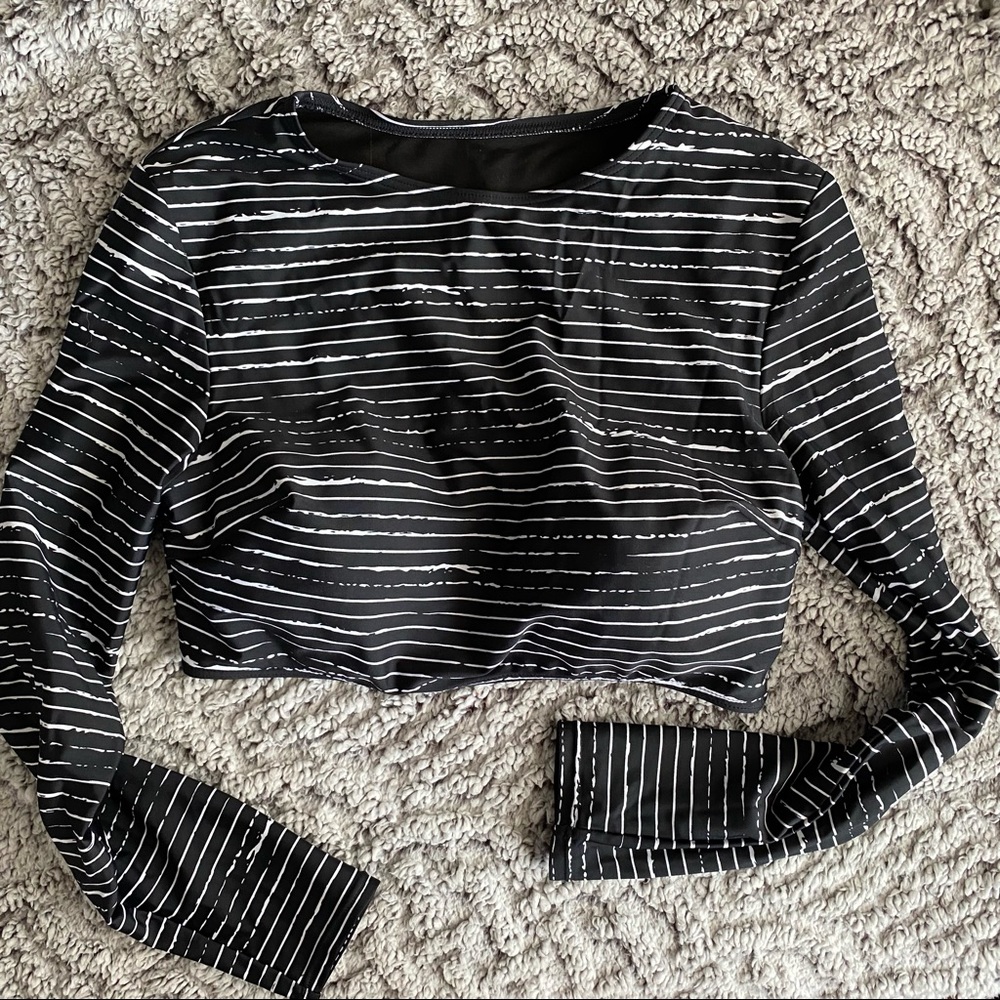 Cocoship Cropped Rash Guard